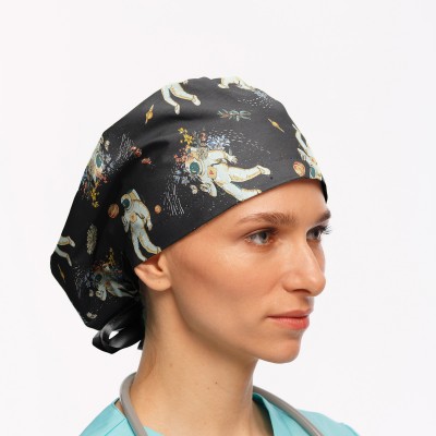 Women's Euro Style Scrub Hat Dinosaur